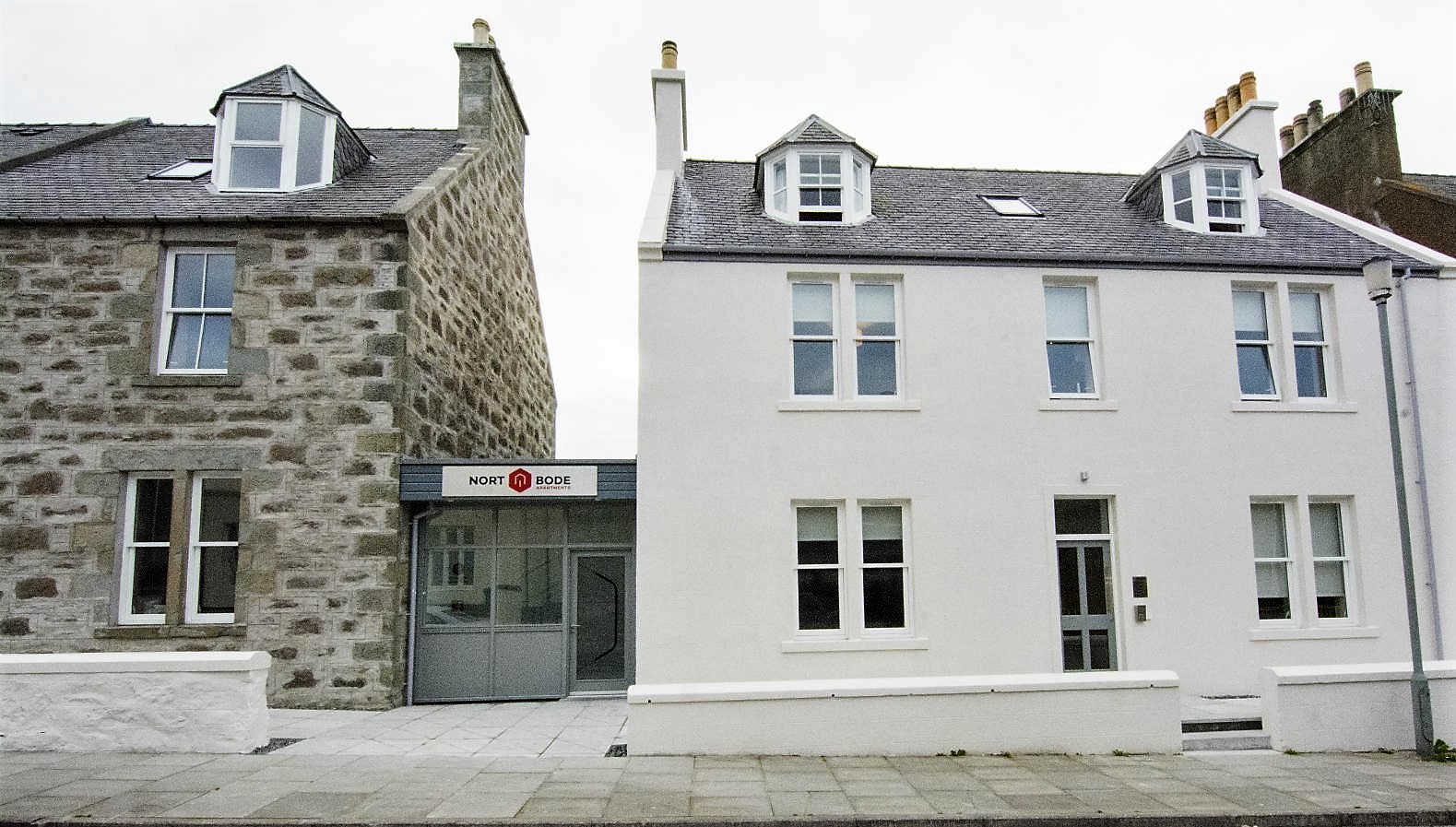 Nort Bode High quality serviced selfcatering apartments in the centre of Lerwick, Shetland.